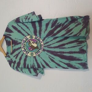 Bucees 1982 Beaver Believer Tie-Dye Funny Vintage Humor Graphic TShirt Unisex XL